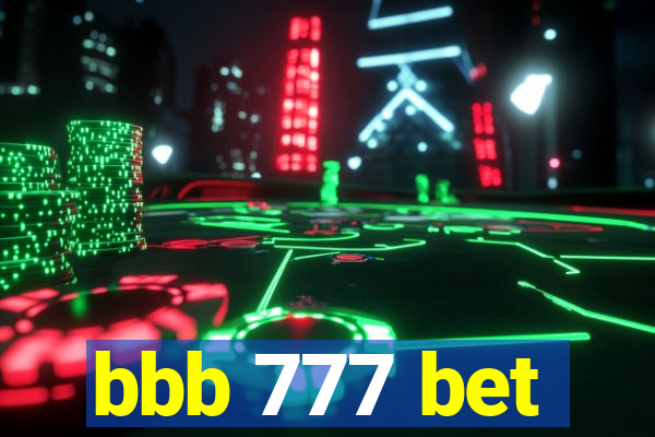 bbb 777 bet