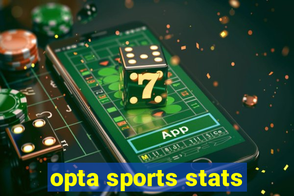 opta sports stats