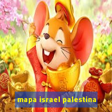 mapa israel palestina