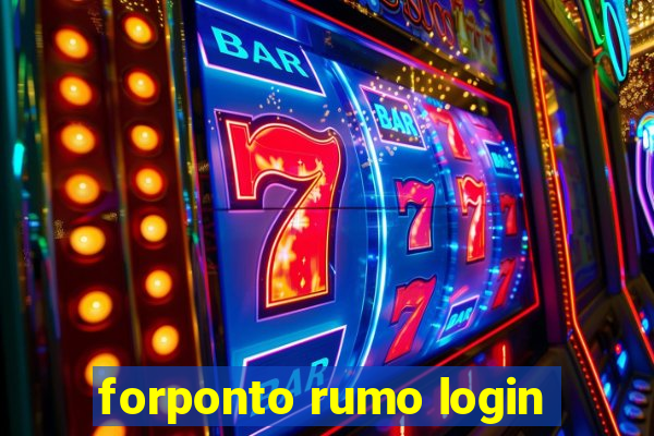 forponto rumo login