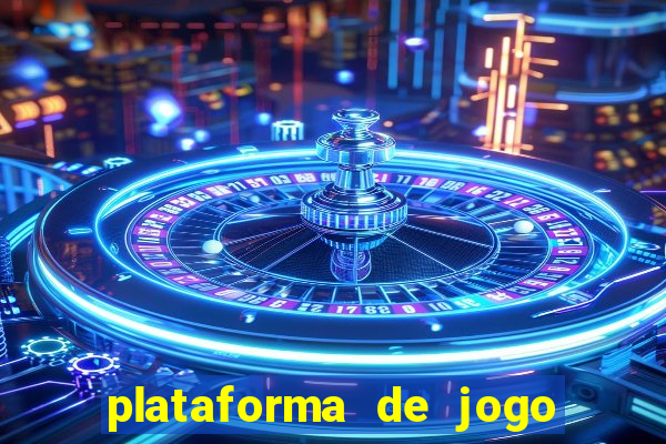 plataforma de jogo nova pagando