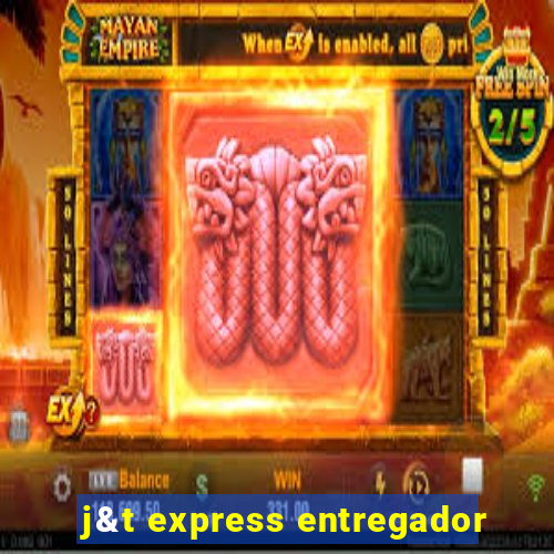 j&t express entregador