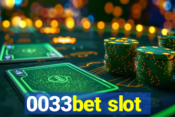 0033bet slot