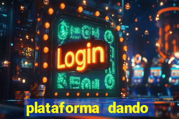 plataforma dando bonus de cadastro