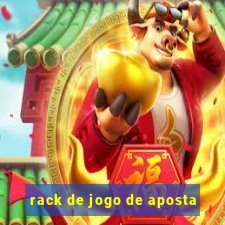 rack de jogo de aposta