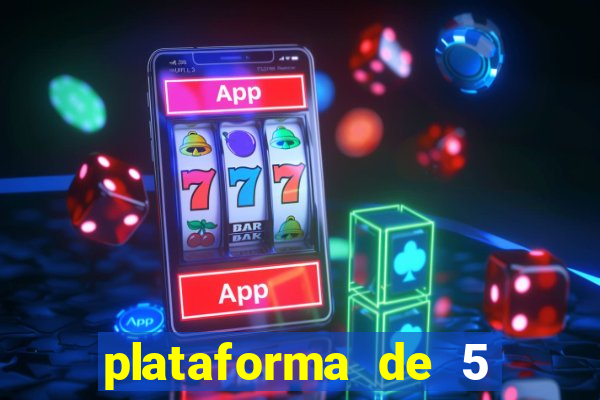 plataforma de 5 reais fortune tiger