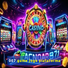 007 game jogo plataforma