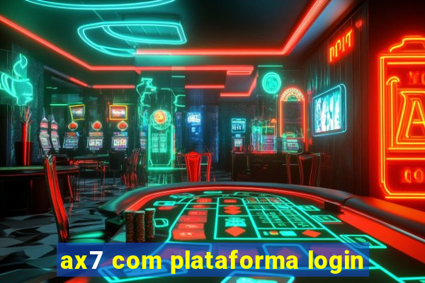 ax7 com plataforma login