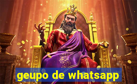 geupo de whatsapp